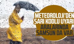 Meteoroloji'den sarı kodlu uyarı yapıldı: Samsun 5 günlük hava durumu tahmini