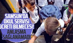 Samsun'da okul servisi ücreti bilmecesi! Anlaşma sağlanamadı