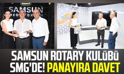 Samsun Rotary Kulübü SMG'de! Panayıra davet