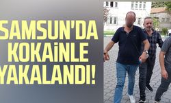 Samsun'da kokainle yakalandı!