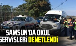 Samsun'da okul servisleri denetlendi