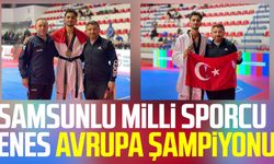Samsunlu milli sporcu  Enes Kaplan Avrupa şampiyonu