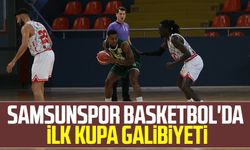 Samsunspor Basketbol'da ilk kupa galibiyeti