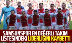 Samsunspor en değerli takım listesindeki liderliğini kaybetti