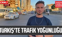 Atakum Türkiş'te trafik yoğunluğu!