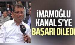 İBB Başkanı Ekrem İmamoğlu, Kanal S'ye başarı diledi