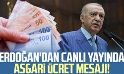 Cumhurbaşkanı Erdoğan'dan canlı yayında asgari ücret mesajı! Asgari ücret zammı ne kadar olacak?