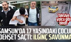Taksiye yolcu gibi bindi! Samsun'da 17 yaşındaki çocuk dehşet saçtı: İlginç savunma