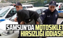 Samsun'da motosiklet hırsızlığı iddiası!