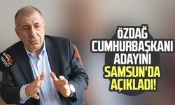 Zafer Partisi Genel Başkanı Ümit Özdağ, Cumhurbaşkanı adayını Samsun'da açıkladı!