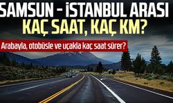 Samsun - İstanbul arası kaç saat, kaç km? Arabayla, otobüsle ve uçakla kaç saat sürer?