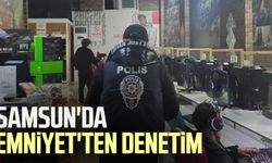 Samsun'da Emniyet'ten denetim