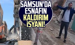 Samsun'da esnafın kaldırım isyanı!