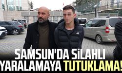 Samsun'da silahlı yaralamaya tutuklama