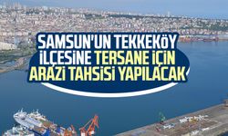 Samsun'un Tekkeköy ilçesine tersane için arazi tahsisi yapılacak