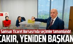 Samsun Ticaret Borsası'nda seçimler tamamlandı! Sinan Çakır, yeniden başkan