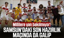 Millilere yan bakılmıyor! Samsun'daki Türkiye Futsal U19 Milli Takımı - Karadağ Milli Takımı maç sonucu