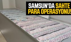 Samsun'da sahte para operasyonu!