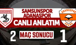 Yılport Samsunspor - Adanaspor maçı canlı anlatımı