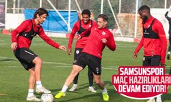 Samsunspor maç hazırlıkları devam ediyor!