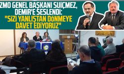 ZMO Genel Başkanı  Baki Remzi Suiçmez, Mustafa Demir'e seslendi: "Sizi yanlıştan dönmeye davet ediyoruz"