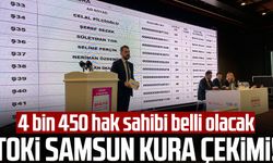 TOKİ Samsun kura çekimi! TOKİ Samsun kura sonuçları nasıl öğrenilir, kuralar ne zaman yapılacak, saat kaçta?