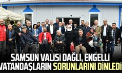 Samsun Valisi Doç. Dr. Zülkif Dağlı engelli vatandaşların sorunlarını dinledi!