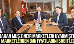 Bakan Muş zincir marketleri uyarmıştı! O marketlerden biri fiyatlarını sabitledi