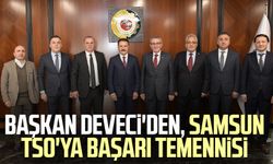 Atakum Belediye Başkanı Cemil Deveci'den, Samsun TSO'ya başarı temennisi