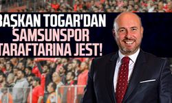 Başkan Hasan Togar'dan Samsunspor taraftarına jest!