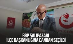 BBP Salıpazarı İlçe Başkanlığına Candan seçildi
