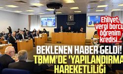 Beklenen haber geldi! TBMM'de 'yapılandırma' hareketliliği: Ehliyet, vergi borcu, öğrenim kredisi...