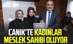 Canik’te kadınlar meslek sahibi oluyor