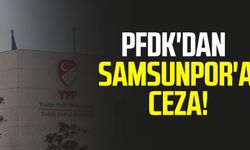  PFDK'dan Samsunpor'a ceza!