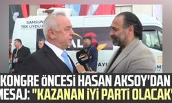 İYİ Parti Samsun 3. Olağan İl Kongresi öncesi mevcut il başkanı Hasan Aksoy'dan mesaj: "Kazanan İYİ Parti olacak"