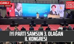 İYİ Parti Samsun 3. Olağan İl Kongresi: Başkan adayları konuşuyor