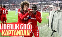Liderlik golü Yılport Samsunspor'un kaptanı Osman Çelik'ten!