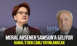 Meral Akşener Samsun'a geliyor! Kanal S'den canlı yayınlanacak