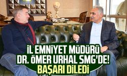 Samsun İl Emniyet Müdürü Dr. Ömer Urhal SMG'de! Başarı diledi