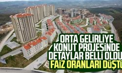 Orta gelirliye konut projesinde detaylar belli oldu! Faiz oranları düştü