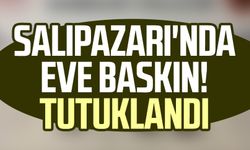 Salıpazarı'nda eve baskın! Tutuklandı