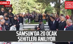 Samsunspor'un tarifsiz acısı: Samsun'da 20 Ocak şehitleri anılıyor