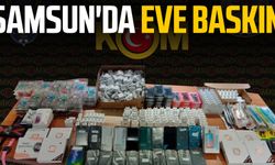 Samsun'da eve baskında ele geçirildiler