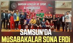 Samsun'da müsabakalar sona erdi 