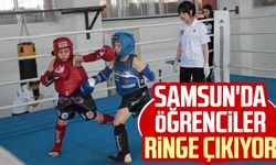 Samsun'da öğrenciler ringe çıkıyor 