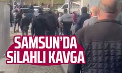 Samsun'da silahlı kavga 