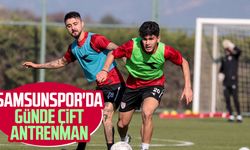 Samsunspor'da günde çift antrenman