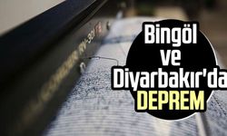 Bingöl ve Diyarbakır'da deprem