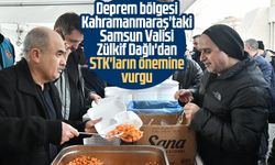 Deprem bölgesi Kahramanmaraş'taki Samsun Valisi Zülkif Dağlı'dan STK'ların önemine vurgu