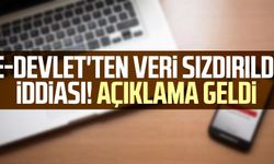 e-Devlet'ten veri sızdırıldı iddiası! Açıklama geldi